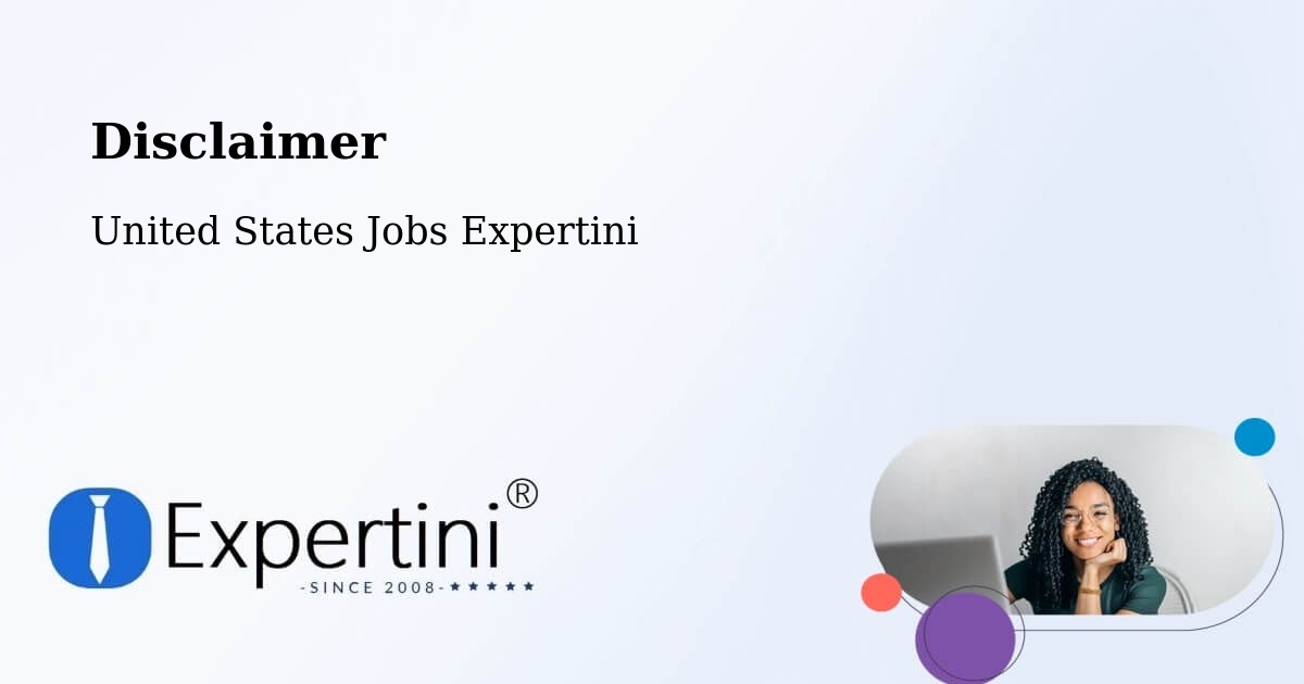 Disclaimer – Belgrade - United States Jobs Expertini