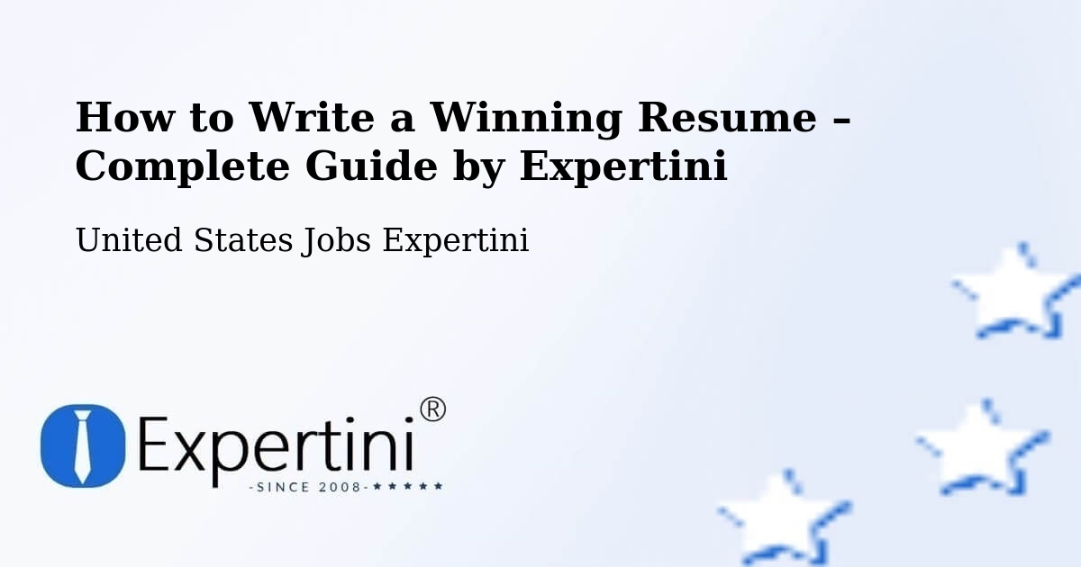 Resume Writing Guide for Job Seekers – Belgrade - Belgrade, United States Jobs Expertini